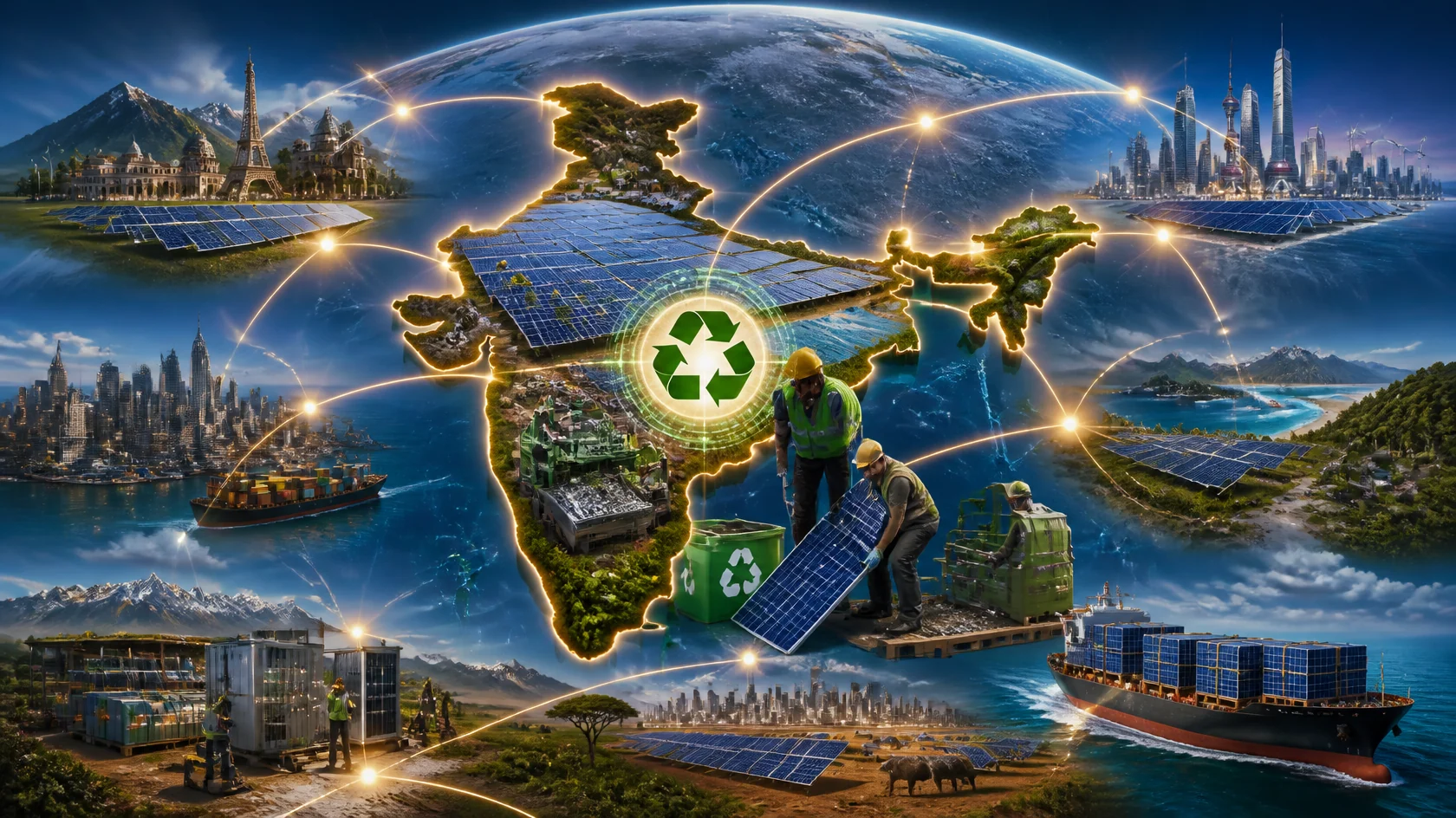 India’s Solar Boom Needs a Recycling Revolution